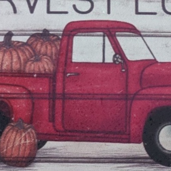 Trivet Harvest Fall Pumpkin Truck Theme..New - Picture 3 of 8